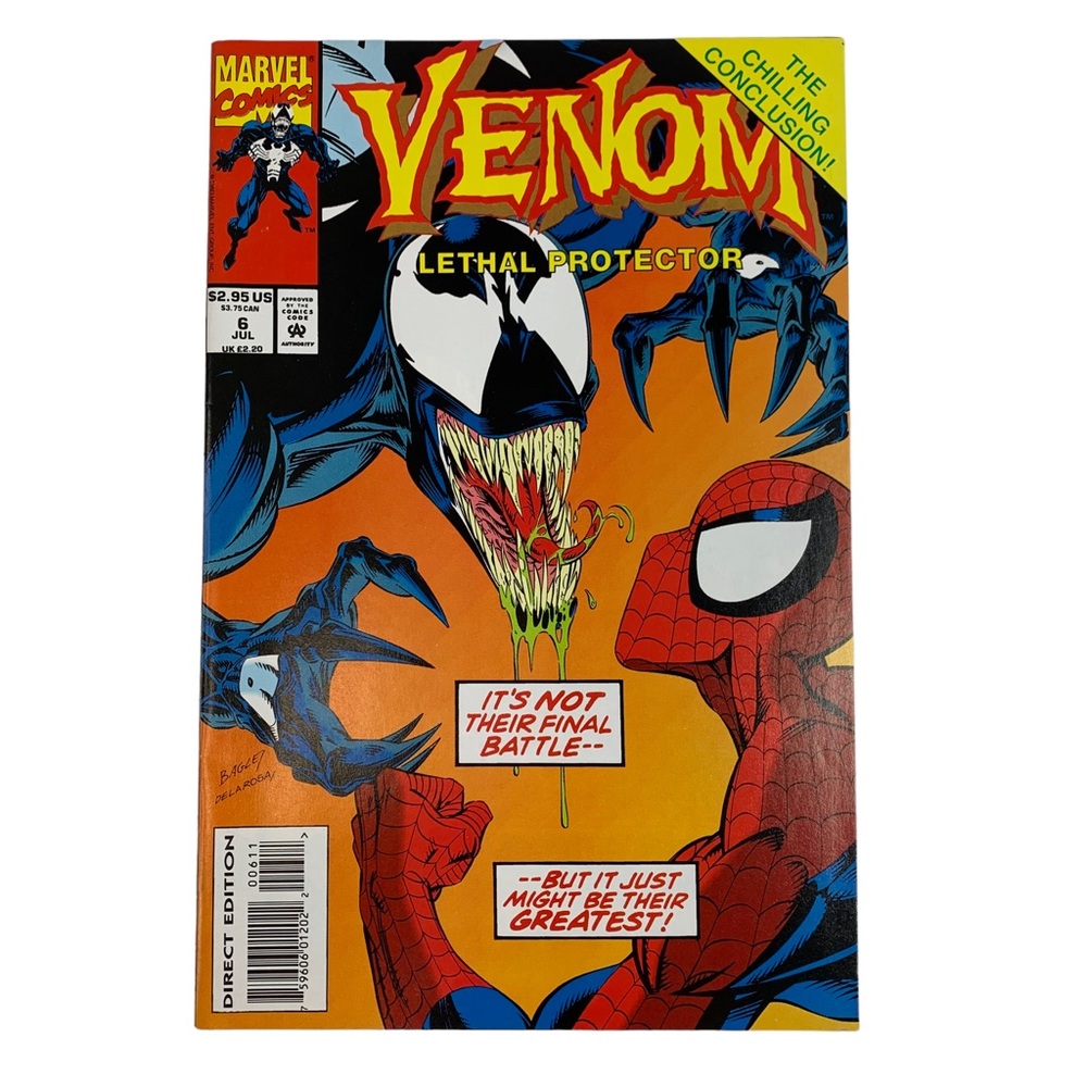 Venom: Lethal Protector #6 - Last‎ issue-Comic Book